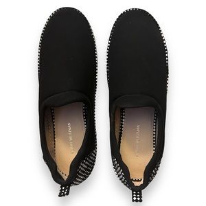 Stuart Weitzman Recovery Slip On Sneaker Black Size 9